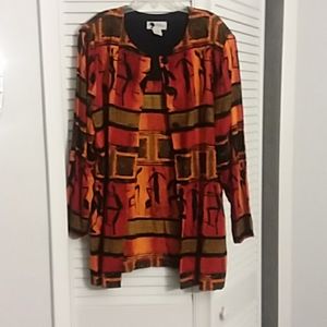 Essence tribal tunic blouse top